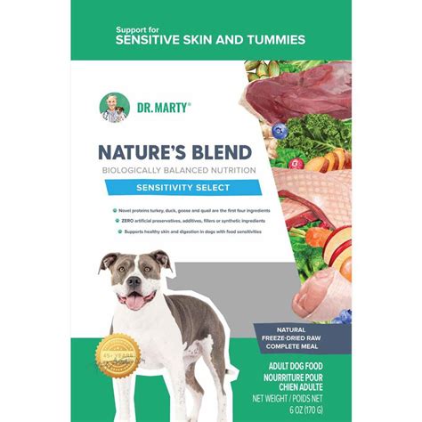 Dr Marty Natures Blend Essential Wellness Sensitivity Select Freeze