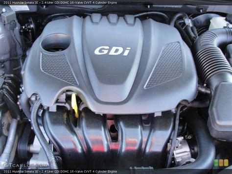 2 4 Liter GDI DOHC 16 Valve CVVT 4 Cylinder Engine For The 2011 Hyundai