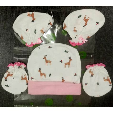 Newborn Cap Socks And Mittens Set Baby Products In Bangladesh