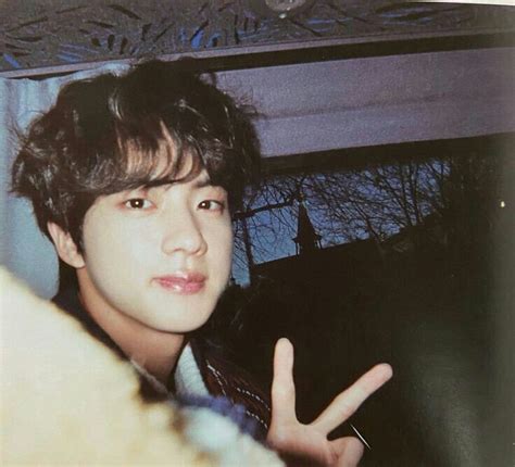 Jin with curly hair is so wow | BTS Amino