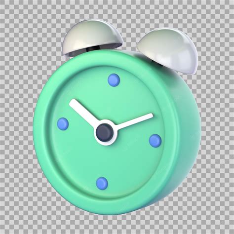 Premium Psd Alarm Clock 3d Icon