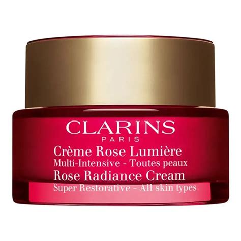 Clarins Rose Radiance Cream Super Restorative подхранващ регенериращ