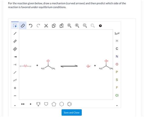 Solved For The Reaction Given Below Draw A Mechanism Chegg