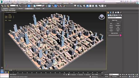 3ds Max Creating City Blocks Part 26 Tiling And Rotating City