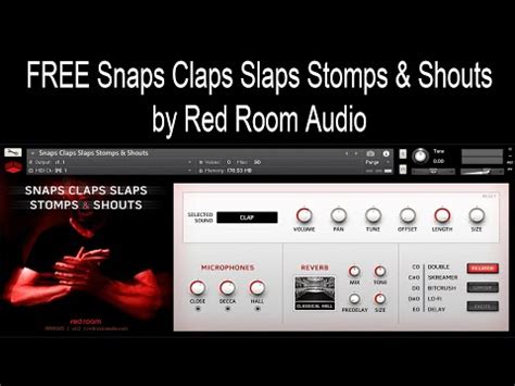 Free Snaps Claps Slaps Stomps Shouts By Red Room Audio Youtube