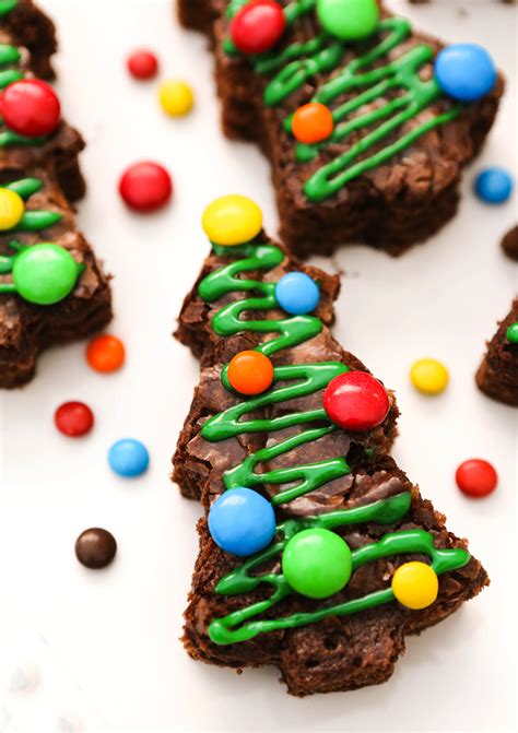 Christmas Tree Brownies Recipe Video