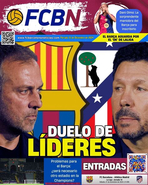 Portada de FCBN 21 12 2024 DUELO DE LÍDERES