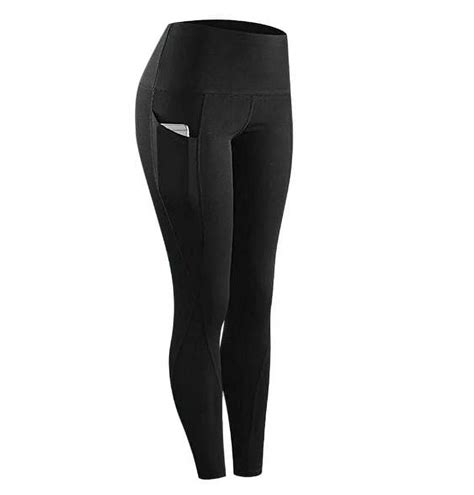 Loyisvidion Womens Athletic Pants Workout Leggings With Out Pocket For Fitness Running And