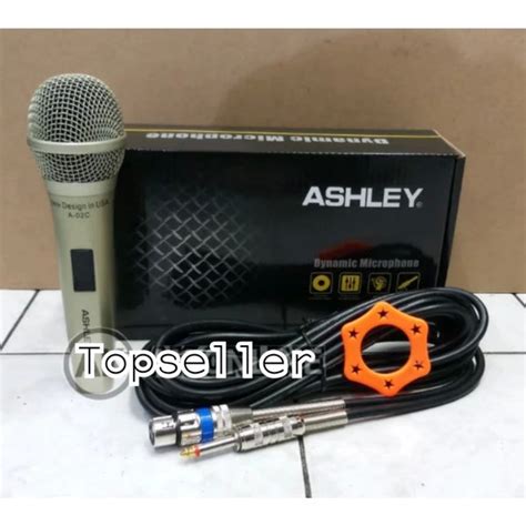 Jual Mic Kabel Ashley A C Microphone Dynamic Campaing Original Produk