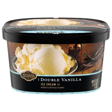 Private Selection Double Vanilla Ice Cream Tub Oz Kroger