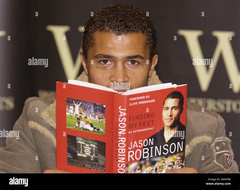 England winger Jason Robinson, a member of the Rugby World World Cup winning team, poses for ...