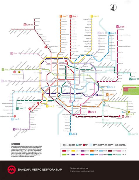 Shanghai Tourist Map China Tours Westchinago