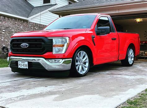 2021 F150 Single Cab 2wd 46 Lowering Kit Non Vds Bullseye Custom Autos