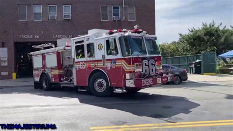 COMPILATION OF MULTIPLE FDNY UNITS RESPONDING TOGETHER TO SEPARATE