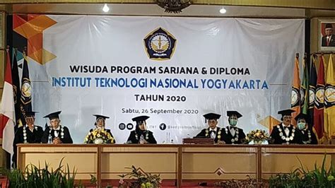 Institut Teknologi Nasional Yogyakarta Wisuda 488 Lulusan KRJOGJA