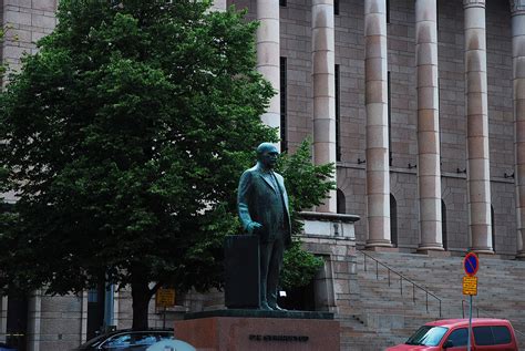 Monument To Pehr Evind Svinhufvud P E Svinhufvud Was The Flickr