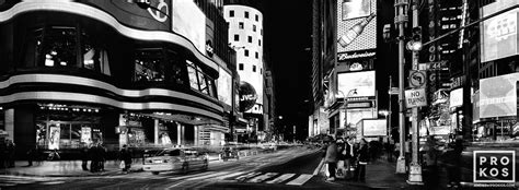 View of Times Square at Night II - Fine Art Photo - Andrew Prokos ...