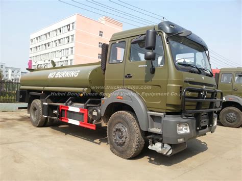 Wholesale Beiben Trucks 1629 Fuel Bowser Road Tanker All Wheel Drive