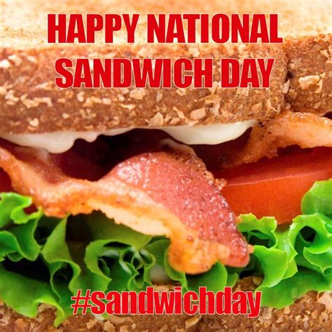 November 3 2014 National Sandwich Day