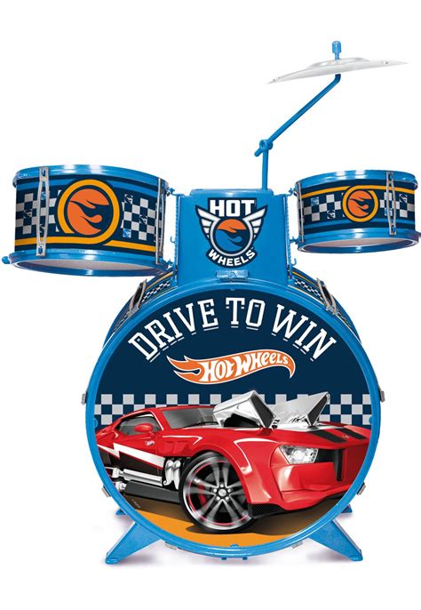 Bateria Hot Wheels Infantil Fun Divirta Se Compre Agora Dafiti Brasil