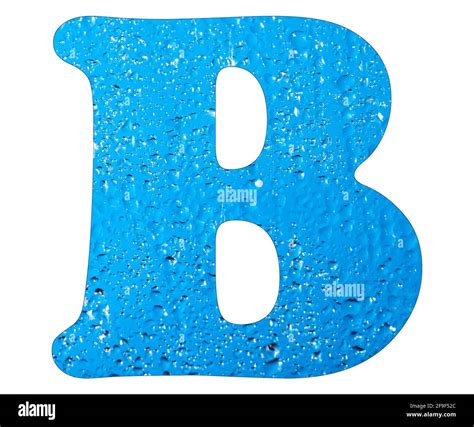 Blue Letter B