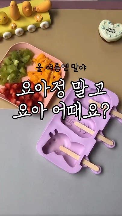 요아정 말고 동물친구 요거트 아이스크림 만들기 이거모르면살림불편해 살림불편러 Youtube