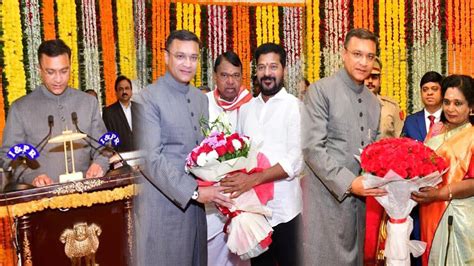 Akbaruddin Owaisi Sworn In As Mla And Pro Tem Speaker Of Telangana