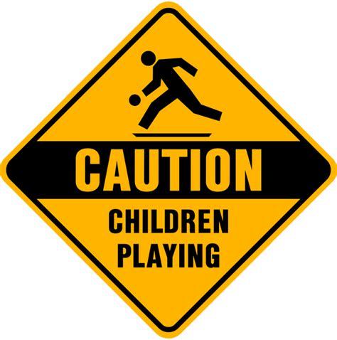 Children Playing – Western Safety Sign