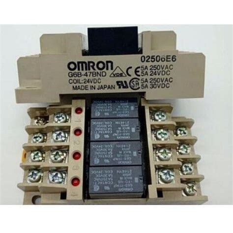 新品 Omron オムロン G6b 47bnd Dc24v ターミナルリレー 10個セット Matsusaki Y Shop 1979 松崎