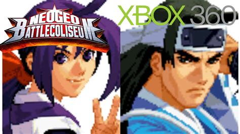 Neo Geo Battle Coliseum Xbox 360 Compatible Akari And Washizuka Arcade