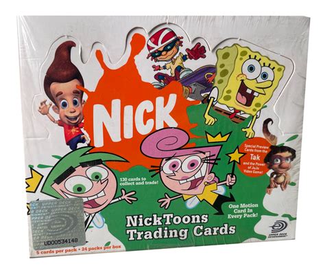 2004 Upper Deck Nickelodeon Nicktoons Trading Card Box