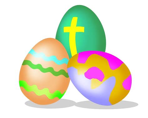 Cartoon Designs Easter Eggs Clipart Best