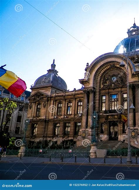 Architecture of Old Town, Bucharest Editorial Photography - Image of ...