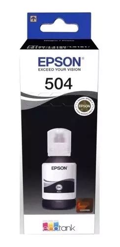 Tinta Epson 504 Original L4160 L4260 L6171 6191 L6270 L14150