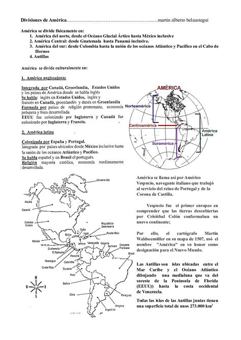 Calam O Divisiones De Am Rica