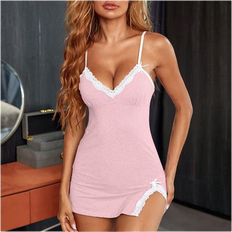 Munlar Floral Lace Women S Lingerie Sleepwear Strappy Cami Dress Sexy