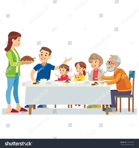 Best Eating Table Cartoon Old Royalty-Free Images, Stock Photos & Pictures | Shutterstock