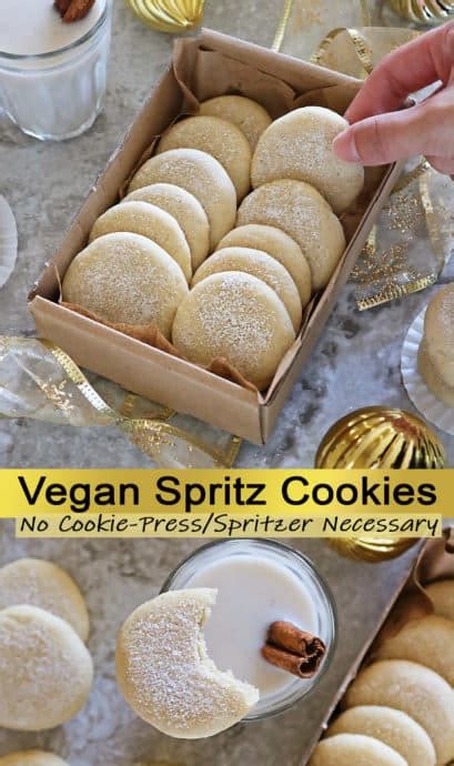 Vegan Spritz Cookies Recipe Savory Spin