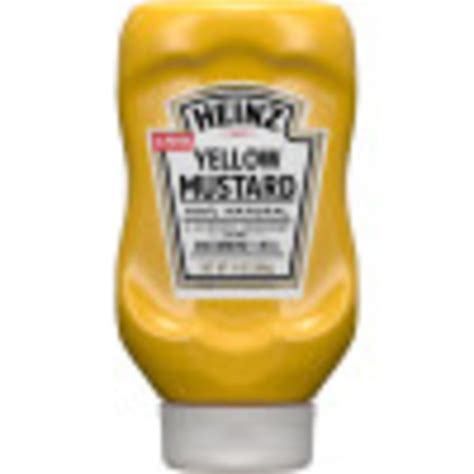 Heinz® Heinz Yellow Mustard 14 Oz Bottle Heinz®