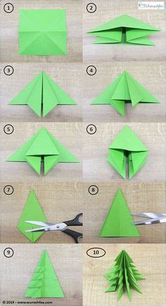 Árbol de origami Kids Crafts, Christmas Crafts For Kids, Christmas ...