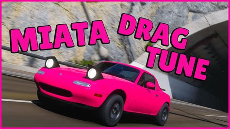 Forza Horizon 5 Fastest Mazda NA Miata Drag Tune 1994 Mazda MX5