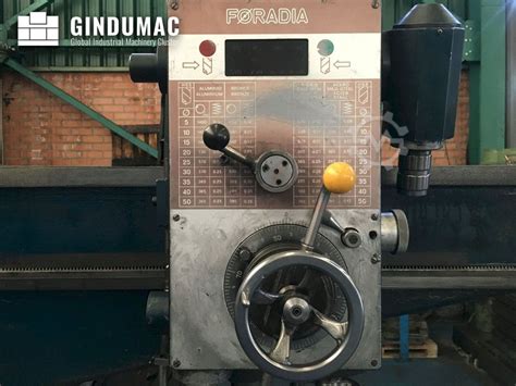 Used Second Hand FORADIA GR 50 1200 Drilling Machines Used Second Hand