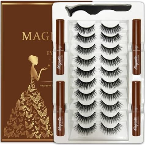 Amazon Menaka Magnetic Eyelashes Natural Look Magnetic Lashes