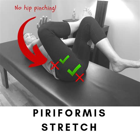 Piriformis stretch to help with back pain - PhysioFit of NC