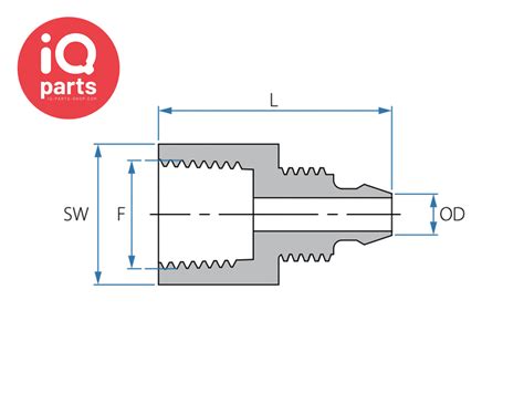 Tefen Pvdf Straight Connector Bspt Female Iq Parts Shop