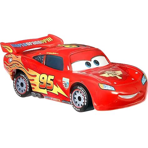 Mattel Disney Cars Lightning Mcqueen Dinoco Autos