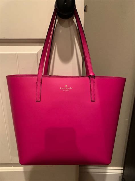 Hot Pink Kate Spade Tote Kate Spade Totes Kate Spade Tote Bag Tote