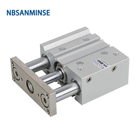 Nbsanminse Mgpl Bore Compressed Air Cylinder Miniature Guide Rod