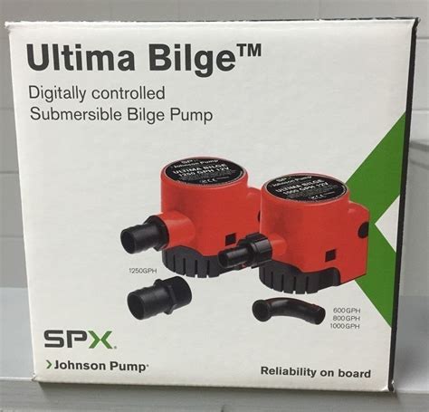 Spx Johnson Ultima Bilge Pump Integrated Switch V Gph