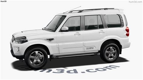 360 View Of Mahindra Scorpio S11 2023 3d Model 3dmodels Store